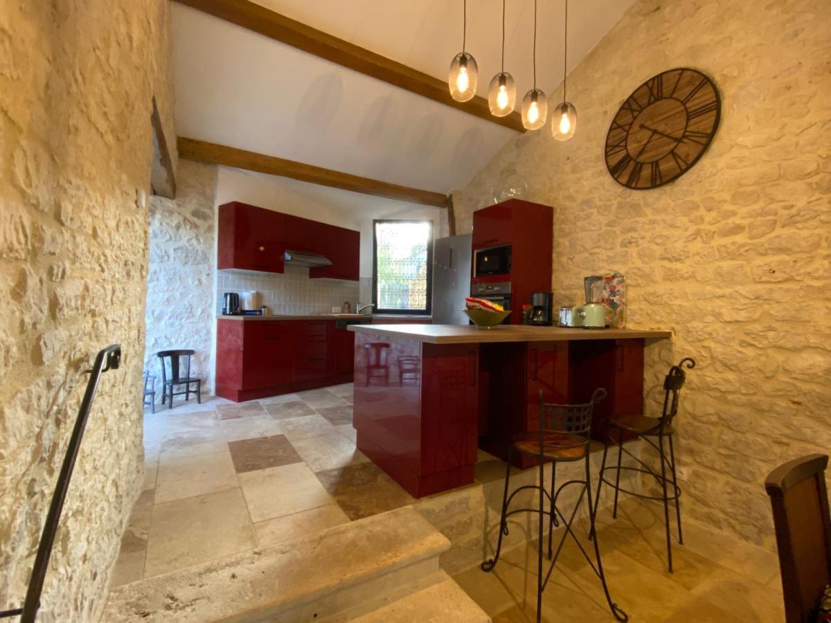 Maison De Village, Charme Et Confort Mauroux  Kültér fotó